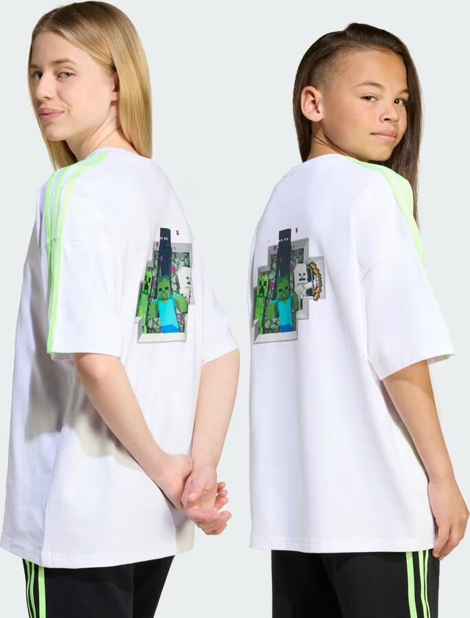 Adidas Originals X Minecraft Graphic T-shirt Kids - Foto 4
