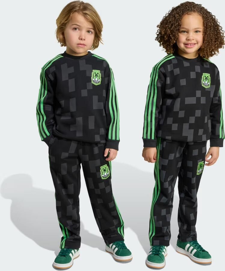 Adidas Originals X Minecraft Sweater Set Kids