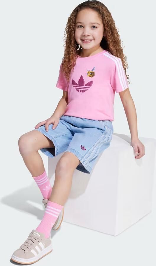 Adidas Originals x Minecraft T-shirt en Short Set - Foto 6