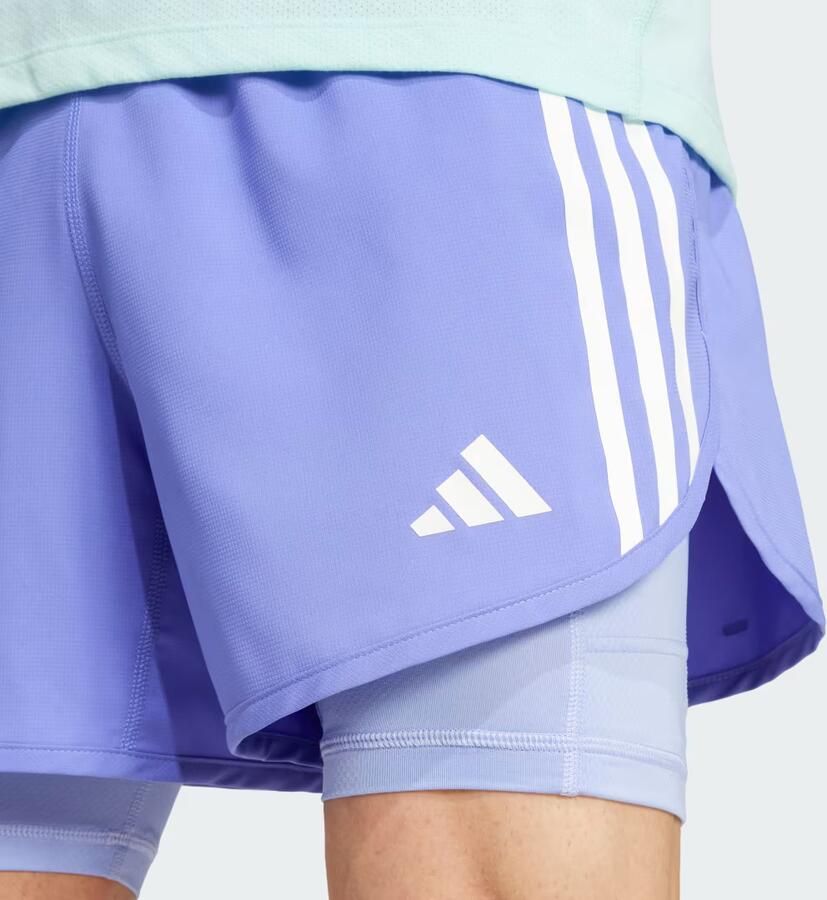 Adidas Own the Run 3-Stripes 2-in-1 Short - Foto 3