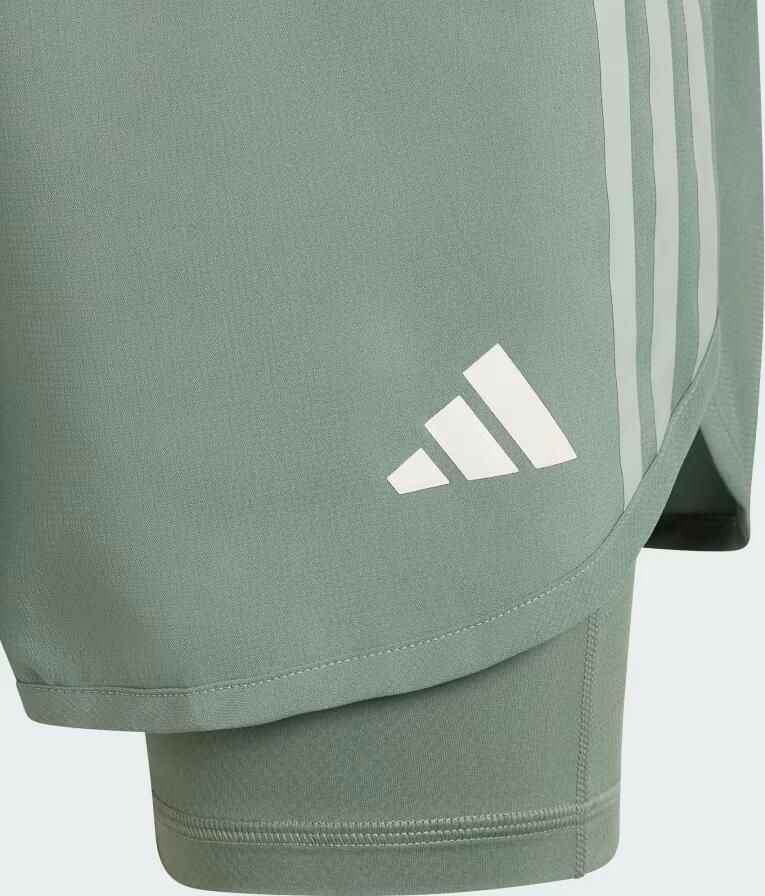 Adidas Own the Run 3 Stripes 2in1 Short - Foto 2