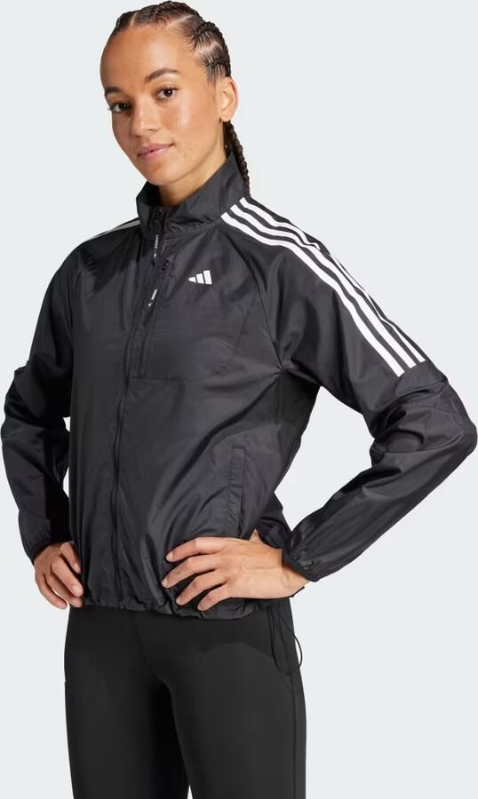 Adidas Own the Run 3-Stripes Packable Jacket