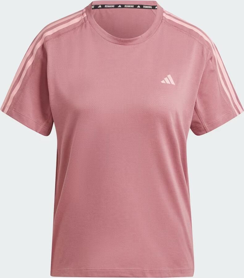 Adidas Own the Run 3-Stripes T-shirt