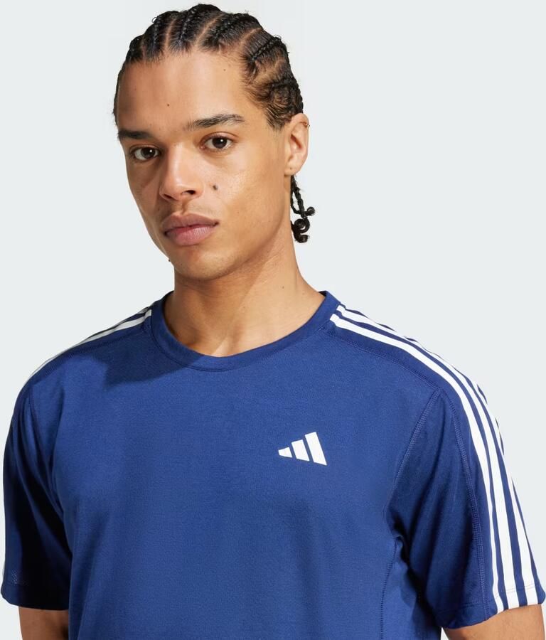 Adidas Own The Run 3-Stripes Shirt Heren - Foto 2