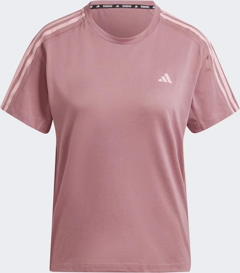 Adidas Own the Run 3-Stripes T-shirt