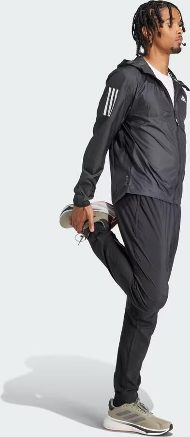 Adidas Own the Run Jack Zwart- Heren Zwart - Foto 12