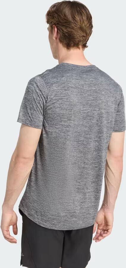 Adidas T-shirt Own The Run Melange 100 % polyester (recyclé) - Foto 6