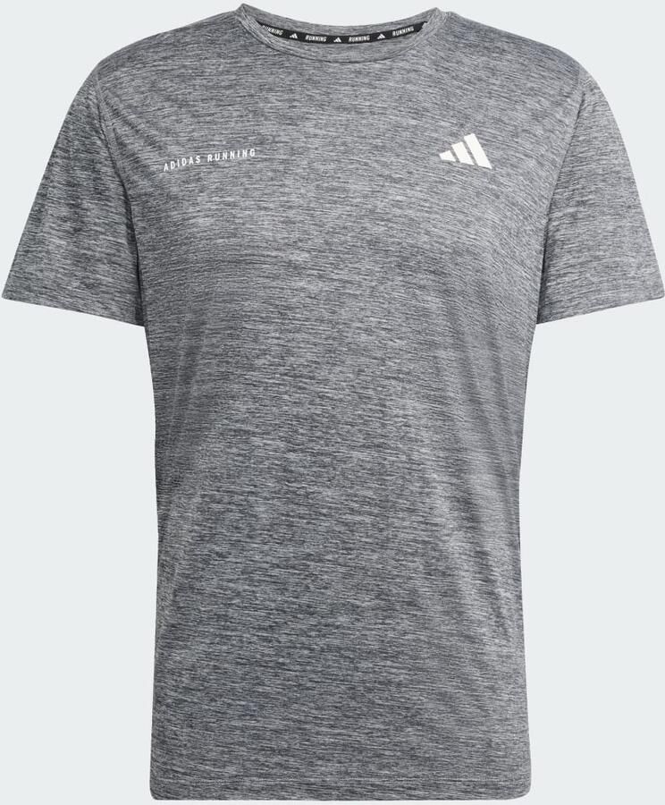Adidas T-shirt Own The Run Melange 100 % polyester (recyclé) - Foto 2