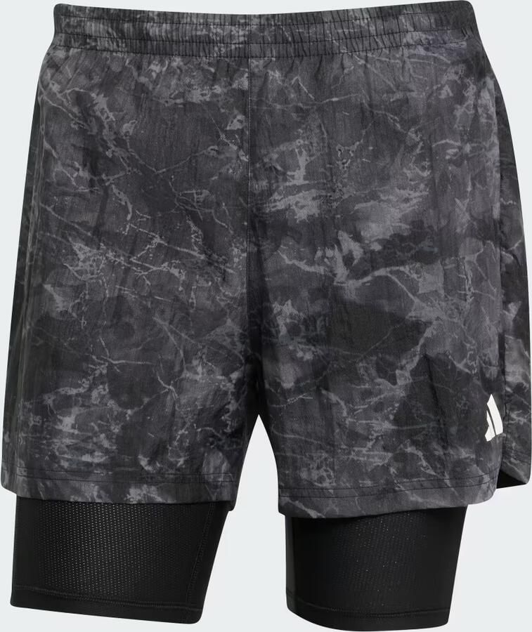 Adidas Own The Run Spray Dye 2-In-1 Short