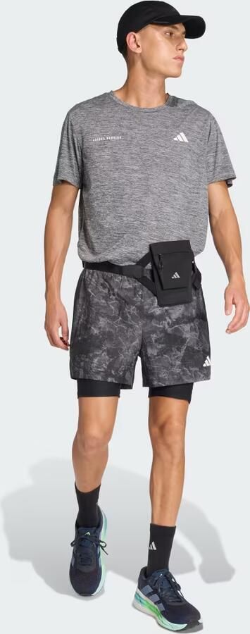 Adidas Own The Run Spray Dye 2-In-1 Short - Foto 4