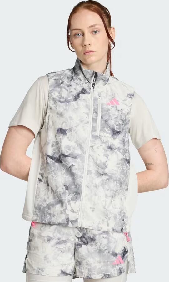 Adidas Own The Run Spray Dye Bodywarmer