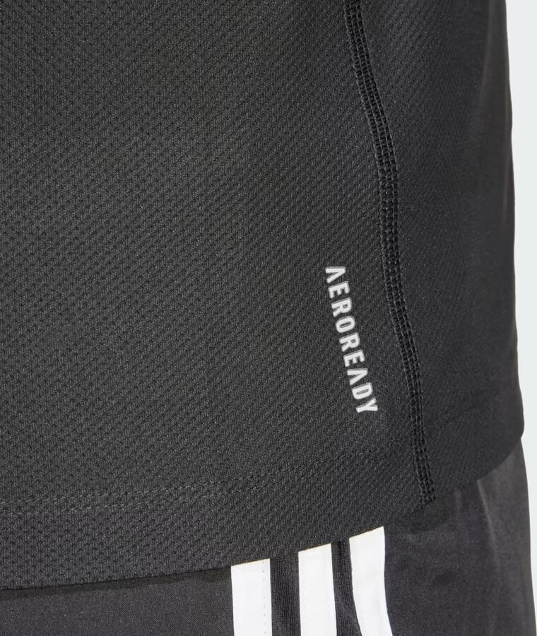 Adidas Own The Run T-Shirt (Grote Maat) Zwart- Dames Zwart - Foto 3