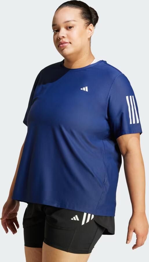 Adidas Own The Run T-Shirt (Grote Maat)