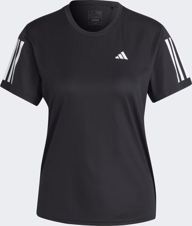 Adidas On The Run Zwart Hardloop T-shirt Dames - Foto 3