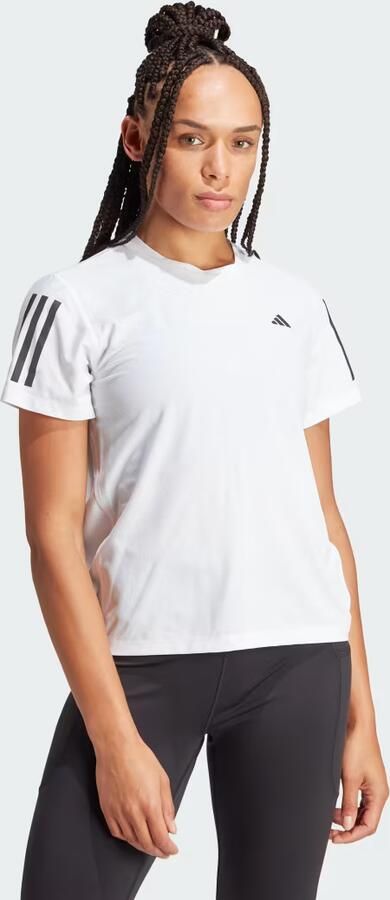 Adidas Own The Run Tee T-shirt White Dames - Foto 6
