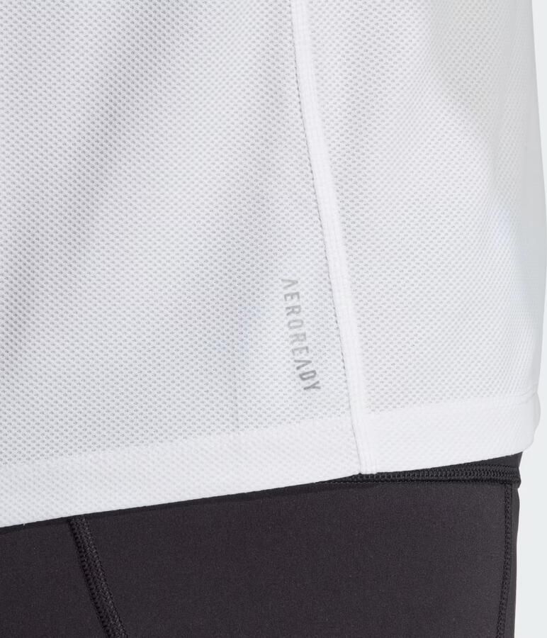 Adidas Own The Run Tee T-shirt White Dames - Foto 2