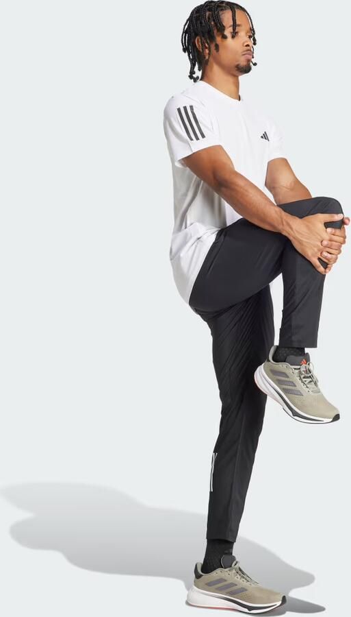 Adidas Own the Run T-shirt Wit- Heren Wit - Foto 4