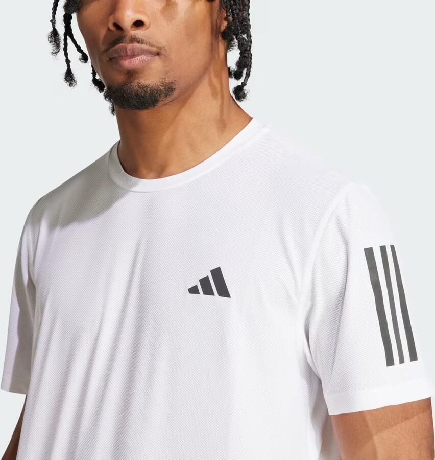 Adidas Own the Run T-shirt Wit- Heren Wit