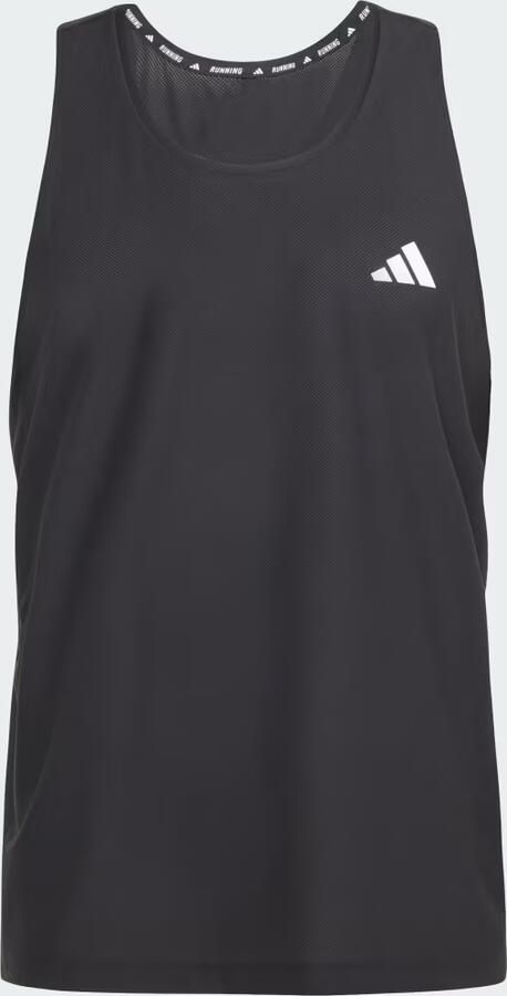 Adidas Own The Run Tanktop Zwart- Heren Zwart
