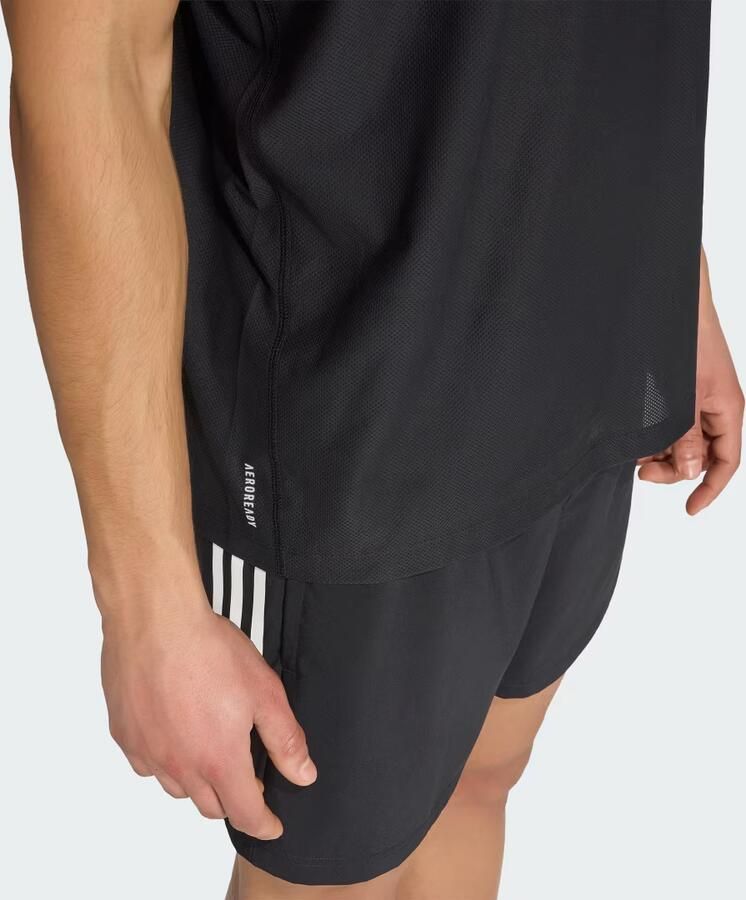 Adidas Own The Run Tanktop Zwart- Heren Zwart - Foto 7