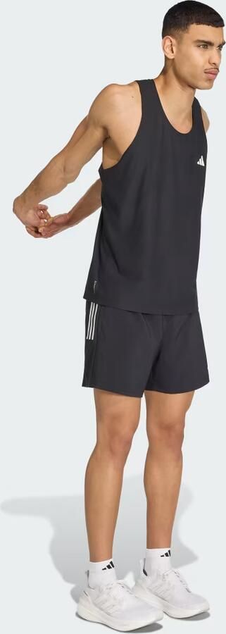 Adidas Own The Run Tanktop Zwart- Heren Zwart - Foto 13