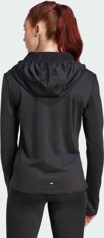 Adidas Own The Run Winterized Hoodie met Halflange Rits - Foto 6