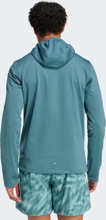 Adidas Own The Run Winterized Hoodie Met Halve Rits - Foto 5