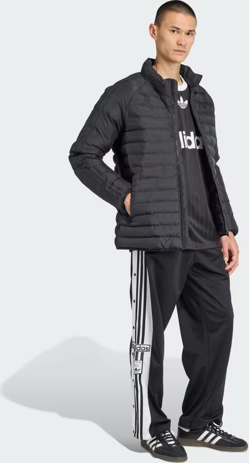Adidas Originals Gewatteerd jack met opstaande kraag en logoprint - Foto 4