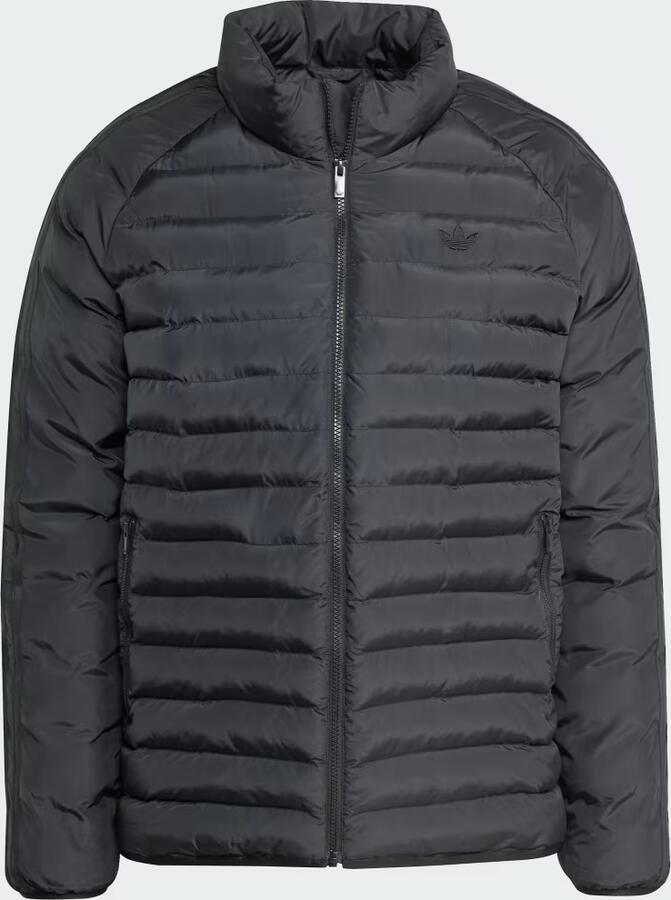 Adidas Originals Gewatteerd jack met opstaande kraag en logoprint - Foto 3