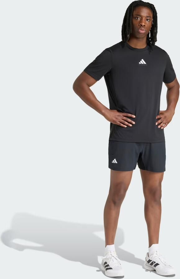 Adidas Padel Zone Graphic Shirt Heren - Foto 5