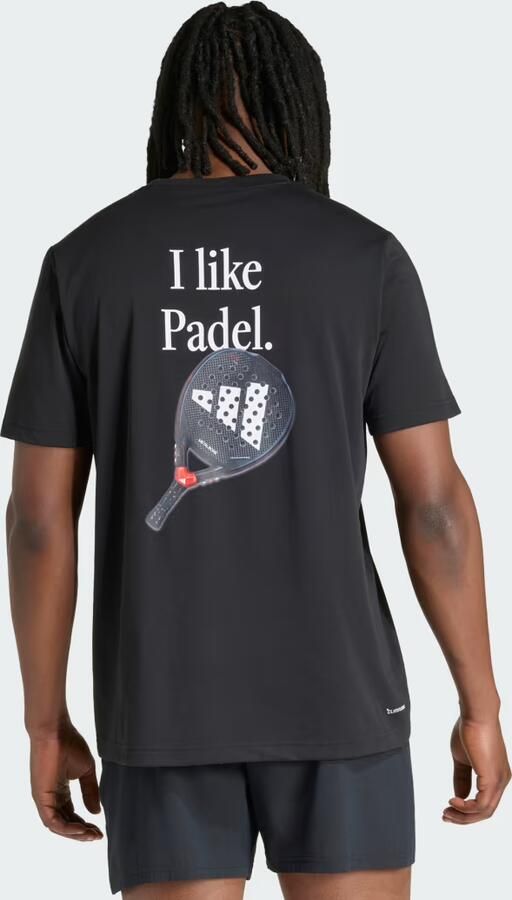 Adidas Padel Zone Graphic Shirt Heren - Foto 6