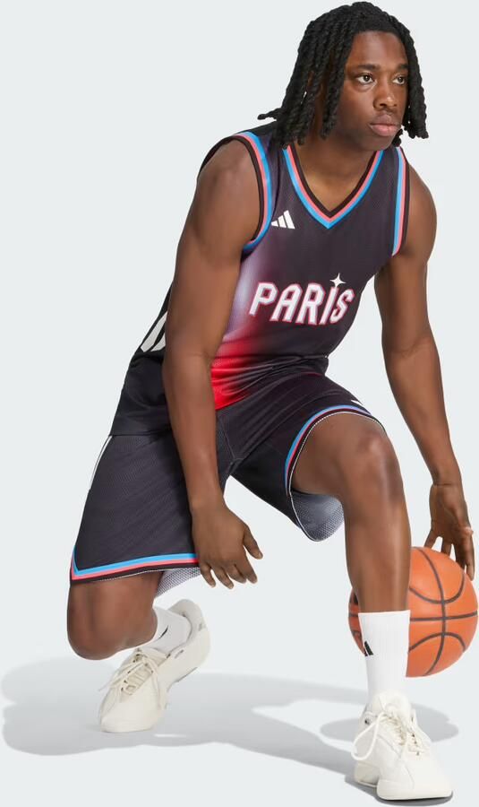 Adidas Paris Basketball Thuisshirt Mannen - Foto 4