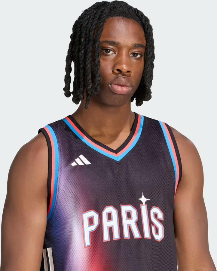 Adidas Paris Basketball Thuisshirt Mannen - Foto 2
