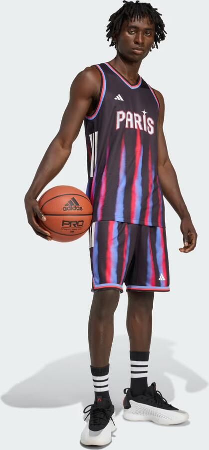 Adidas Paris Basketball Thuisshort Mannen - Foto 6