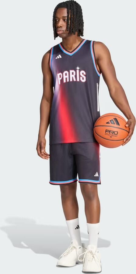 Adidas Paris Basketball Thuisshort Mannen - Foto 6