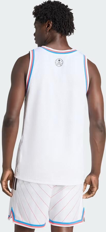 Adidas Paris Basketball Uitshirt Heren - Foto 6