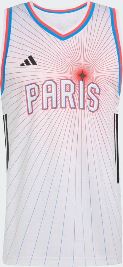Adidas Paris Basketball Uitshirt Heren - Foto 5