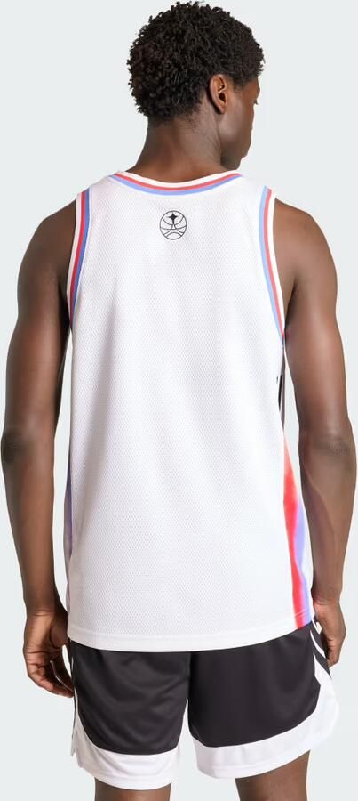 Adidas Paris Basketball Uitshirt Mannen - Foto 5