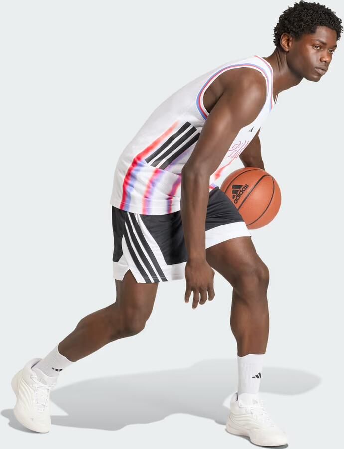 Adidas Paris Basketball Uitshirt Mannen - Foto 4