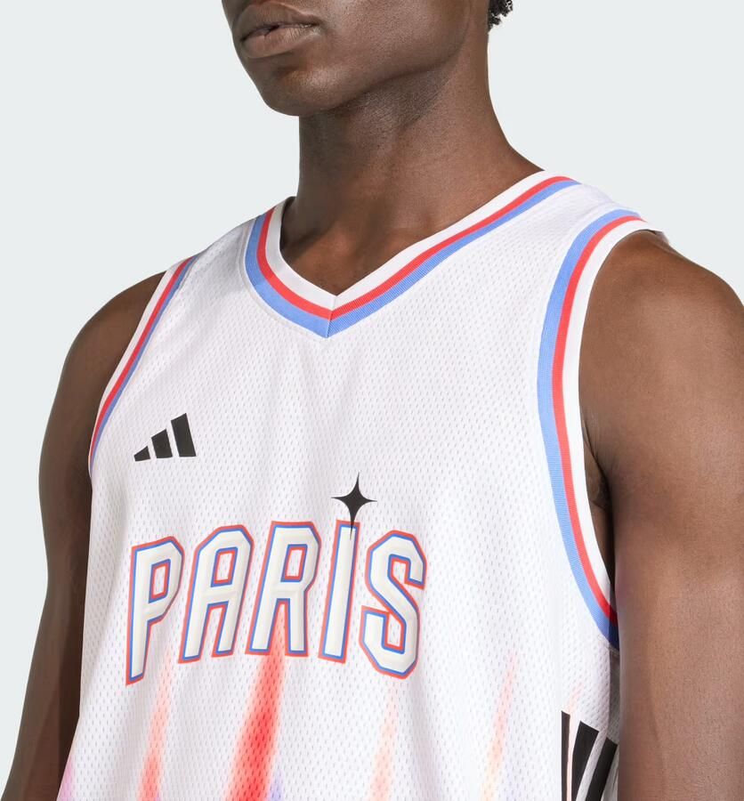 Adidas Paris Basketball Uitshirt Mannen - Foto 3