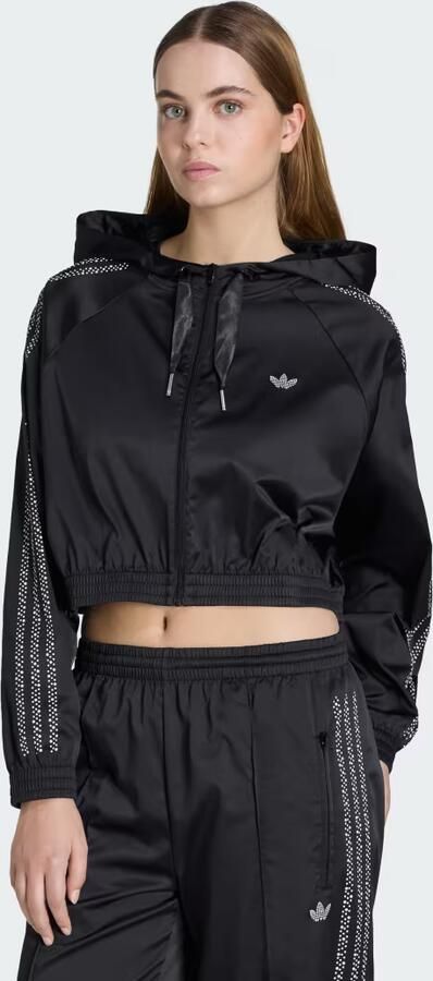 Adidas PEARL CROPPED ZIP HOODIE