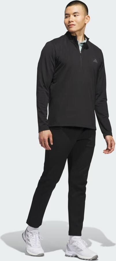 Adidas PERFORMANCE 3-STRIPE Sweatshirt MET KORTE RITS - Foto 6