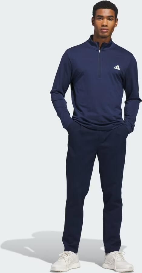 Adidas PERFORMANCE 3-STRIPE Sweatshirt MET KORTE RITS - Foto 5