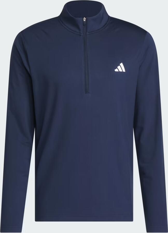 Adidas PERFORMANCE 3-STRIPE Sweatshirt MET KORTE RITS - Foto 4