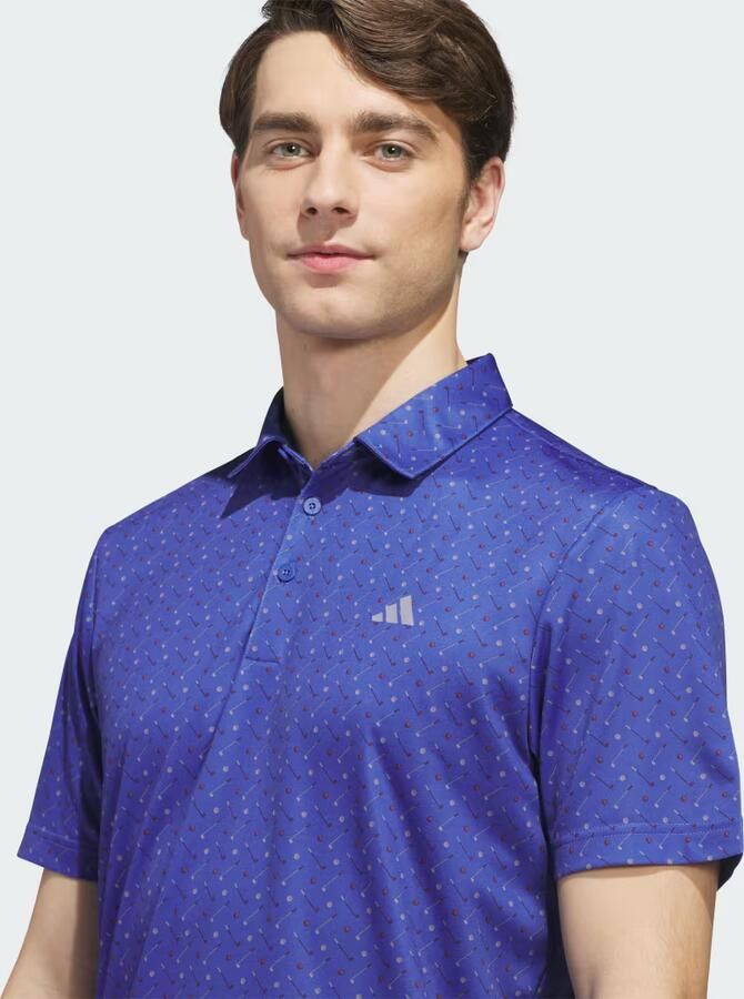 Adidas PERFORMANCE PRINT POLO SHIRT - Foto 4