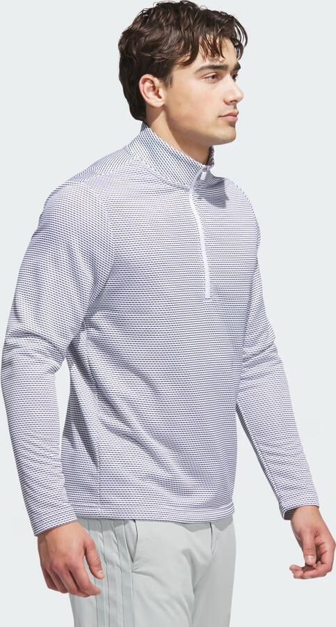 Adidas Performance Printed Pullover met Korte Rits - Foto 6