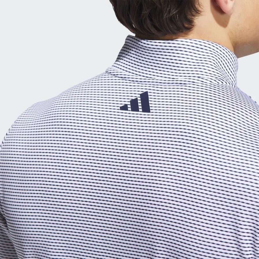 Adidas Performance Printed Pullover met Korte Rits - Foto 3