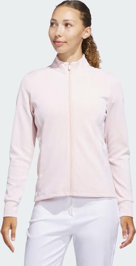 Adidas PERFORMANCE TEXTURE JACK MET LANGE RITSSLUITING