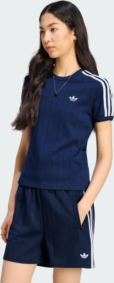 Adidas PINSTRIPE SLIM-FIT T-SHIRT