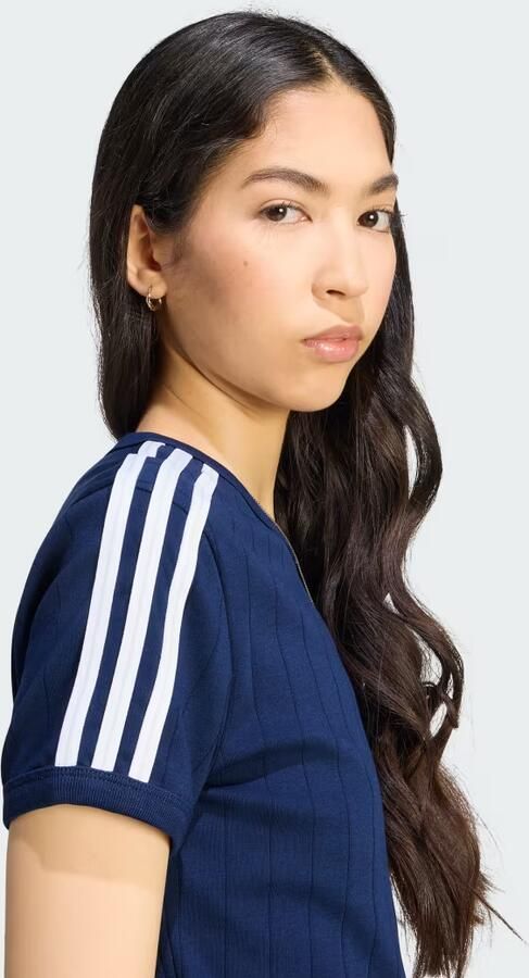 Adidas PINSTRIPE SLIM-FIT T-SHIRT - Foto 4
